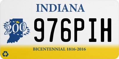 IN license plate 976PIH