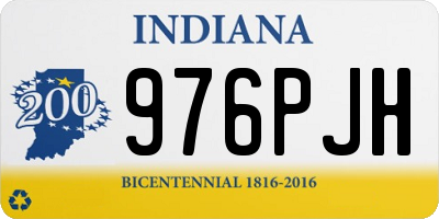 IN license plate 976PJH