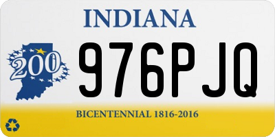 IN license plate 976PJQ