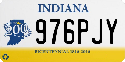 IN license plate 976PJY