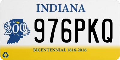 IN license plate 976PKQ