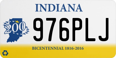 IN license plate 976PLJ