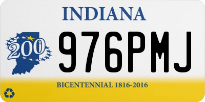 IN license plate 976PMJ