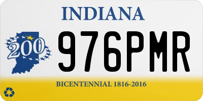 IN license plate 976PMR