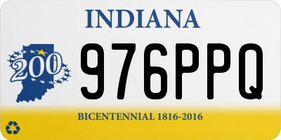 IN license plate 976PPQ