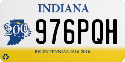 IN license plate 976PQH