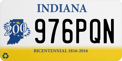 IN license plate 976PQN