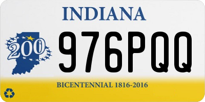 IN license plate 976PQQ