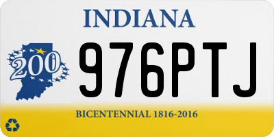IN license plate 976PTJ