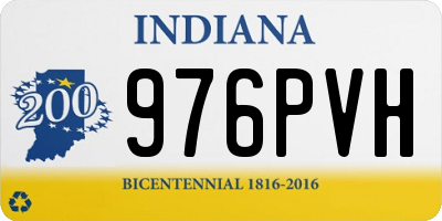 IN license plate 976PVH