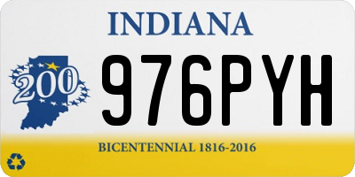 IN license plate 976PYH