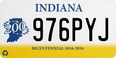 IN license plate 976PYJ