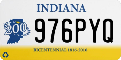 IN license plate 976PYQ