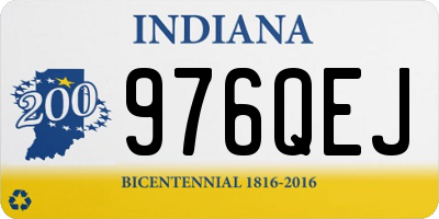 IN license plate 976QEJ