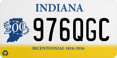 IN license plate 976QGC