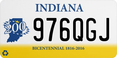 IN license plate 976QGJ