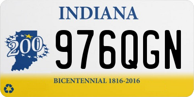 IN license plate 976QGN