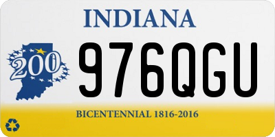 IN license plate 976QGU
