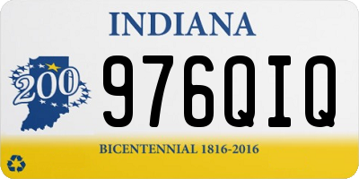 IN license plate 976QIQ
