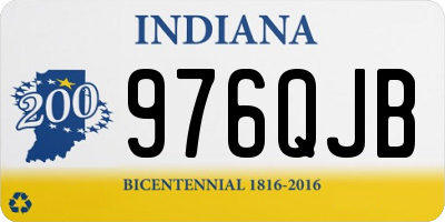 IN license plate 976QJB