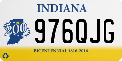 IN license plate 976QJG