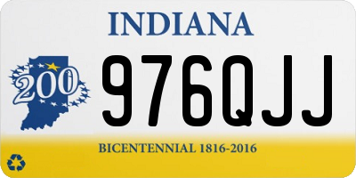 IN license plate 976QJJ