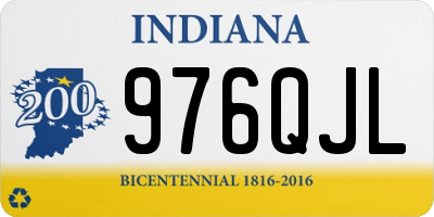 IN license plate 976QJL