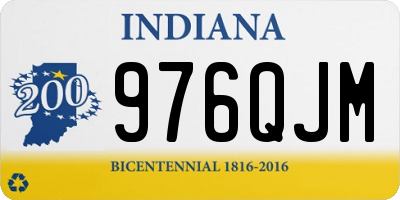 IN license plate 976QJM