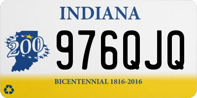 IN license plate 976QJQ