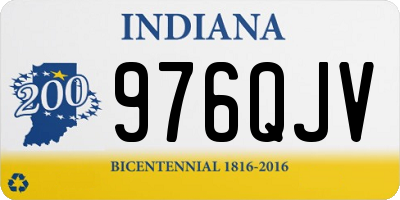 IN license plate 976QJV