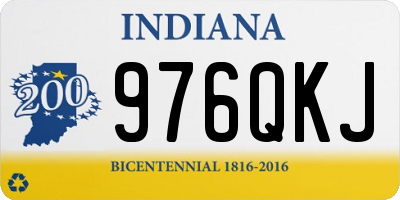 IN license plate 976QKJ