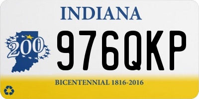 IN license plate 976QKP