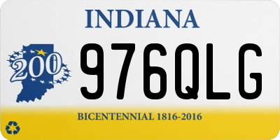 IN license plate 976QLG