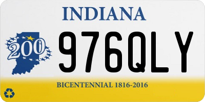 IN license plate 976QLY