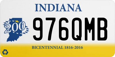 IN license plate 976QMB