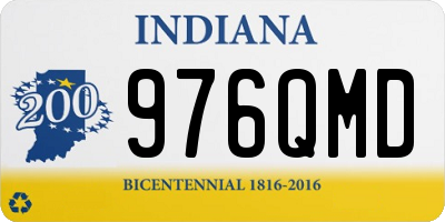 IN license plate 976QMD