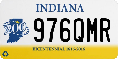 IN license plate 976QMR