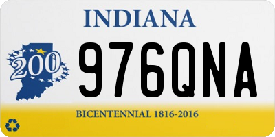 IN license plate 976QNA