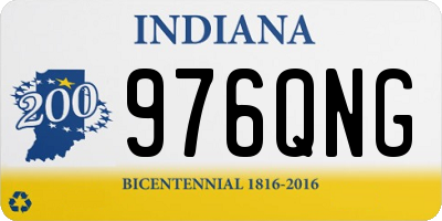 IN license plate 976QNG