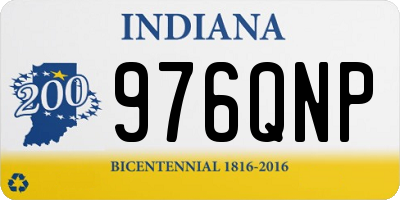IN license plate 976QNP