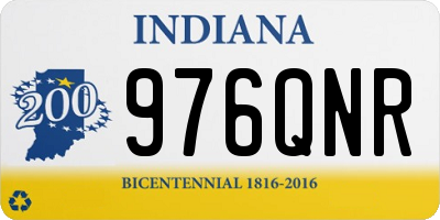 IN license plate 976QNR