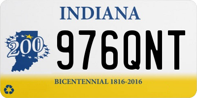 IN license plate 976QNT