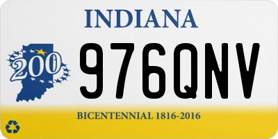 IN license plate 976QNV
