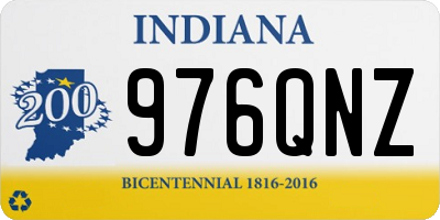 IN license plate 976QNZ