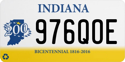 IN license plate 976QOE