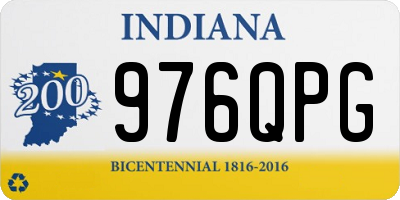 IN license plate 976QPG