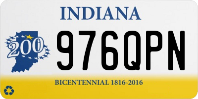 IN license plate 976QPN