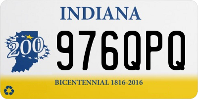 IN license plate 976QPQ
