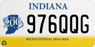 IN license plate 976QQG