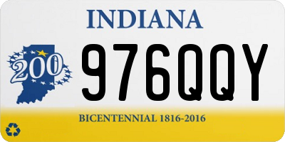 IN license plate 976QQY